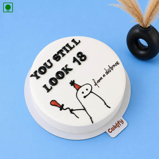 Teenage Cute Theme Birthday Cake - Gurgaon, Delhi & Noida
