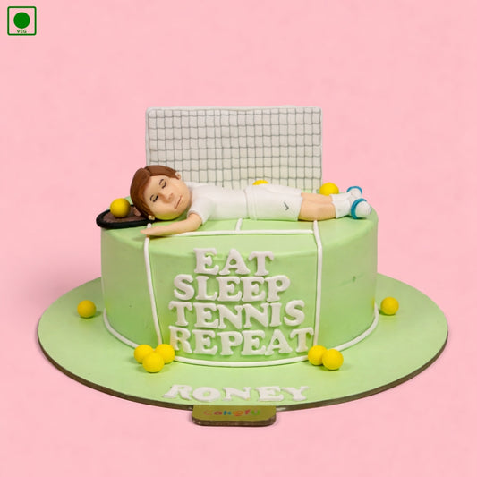 Tennis Lover Theme Cake – Gurgaon & Delhi NCR | Cakofy