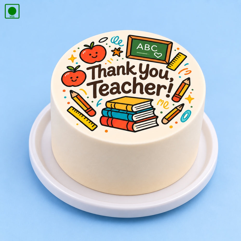 Thank You Teacher Bento Cake – Gurgaon, Delhi & Noida