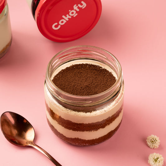Tiramisu jar Cake - Gurgaon & Delhi NCR | Cakofy