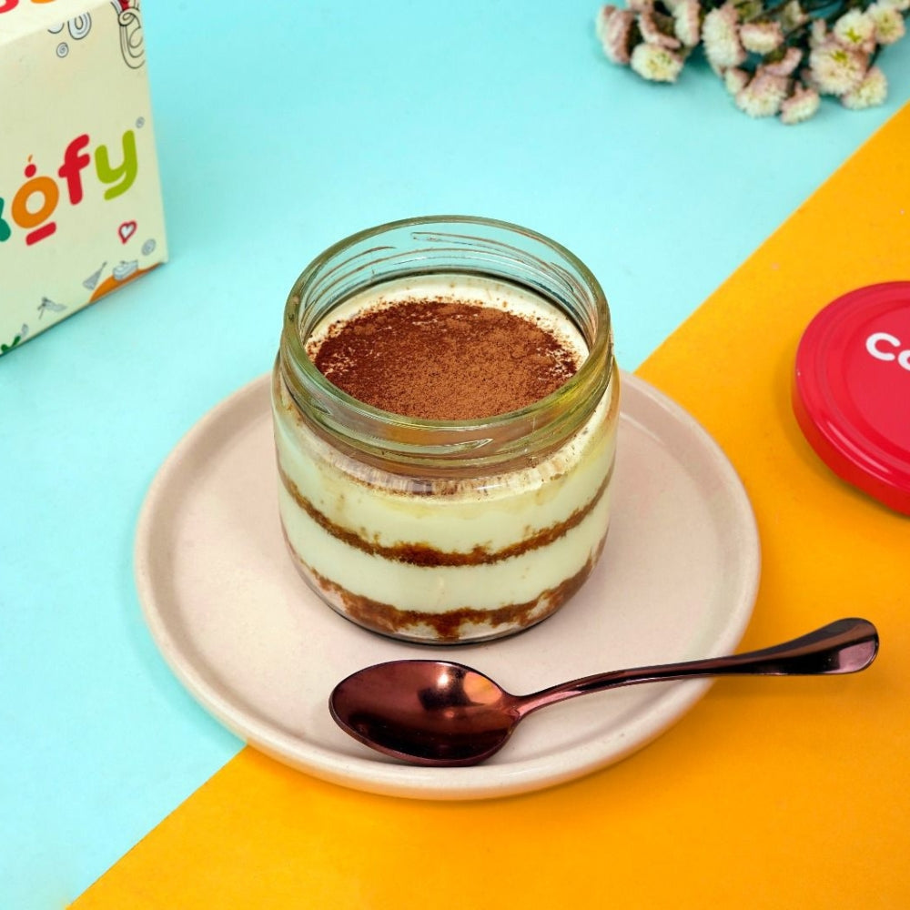 Tiramisu jar Cake - Gurgaon & Delhi NCR | Cakofy