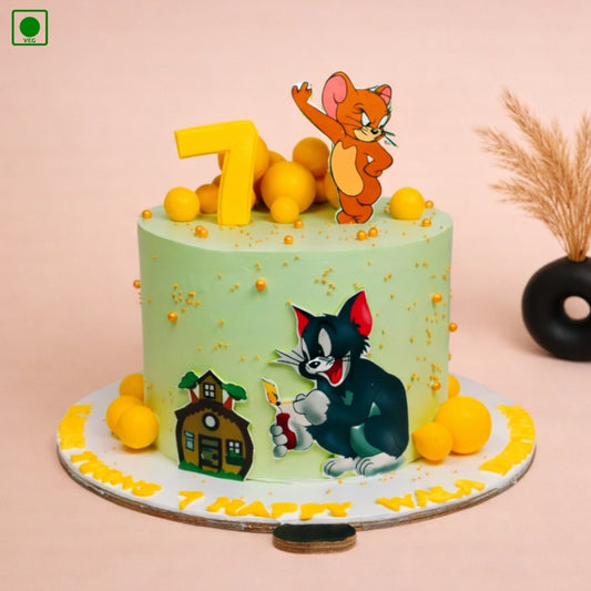 Tom & Jerry Kids Cake - Gurgaon & Delhi NCR | Cakofy