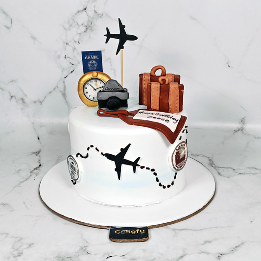 Travel Theme Cake Gurgaon & Delhi NCR | Cakofy