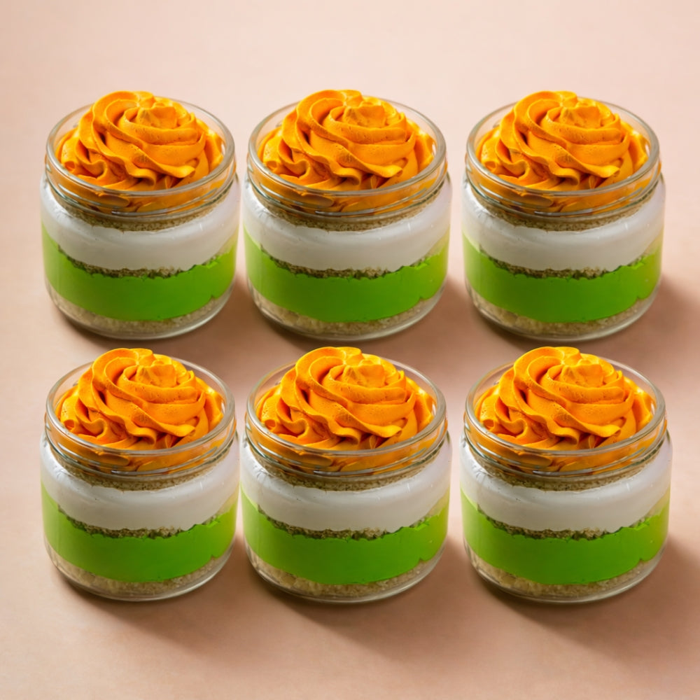 Tricolor Jar Cake – Gurgaon & Delhi NCR | Cakofy