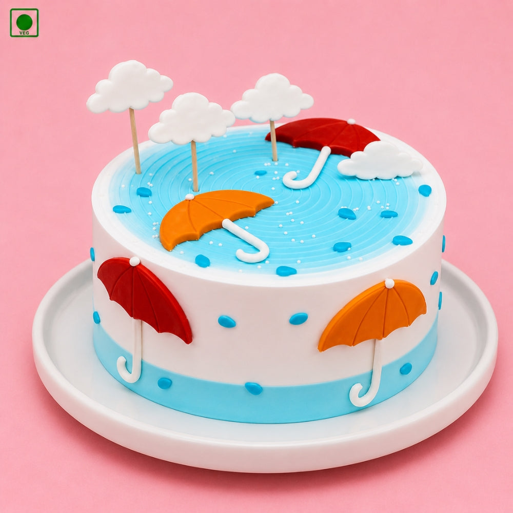 Umbrella Theme Cake - Gurgaon, Delhi & Noida