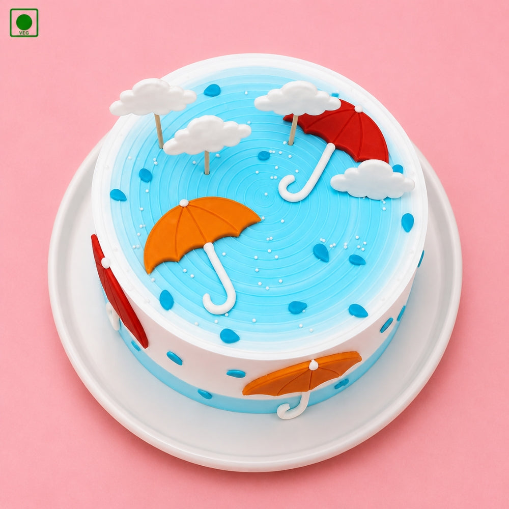 Umbrella Theme Cake - Gurgaon, Delhi & Noida