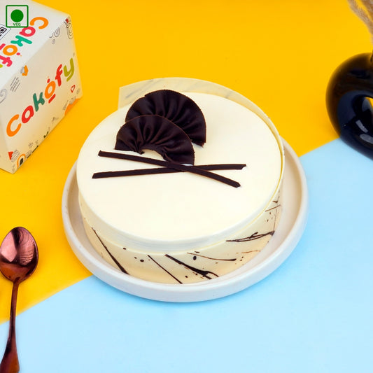 Vanilla Flower Cake – Gurgaon & Delhi NCR | Cakofy