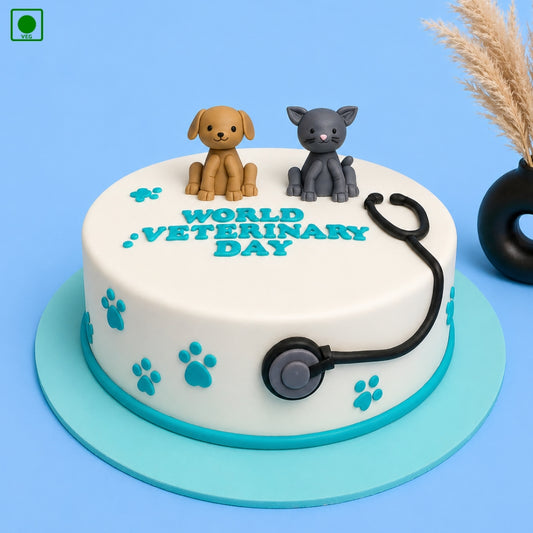 Veterinary Doctor Theme Cake - Gurgaon & Delhi NCR | Cakofy