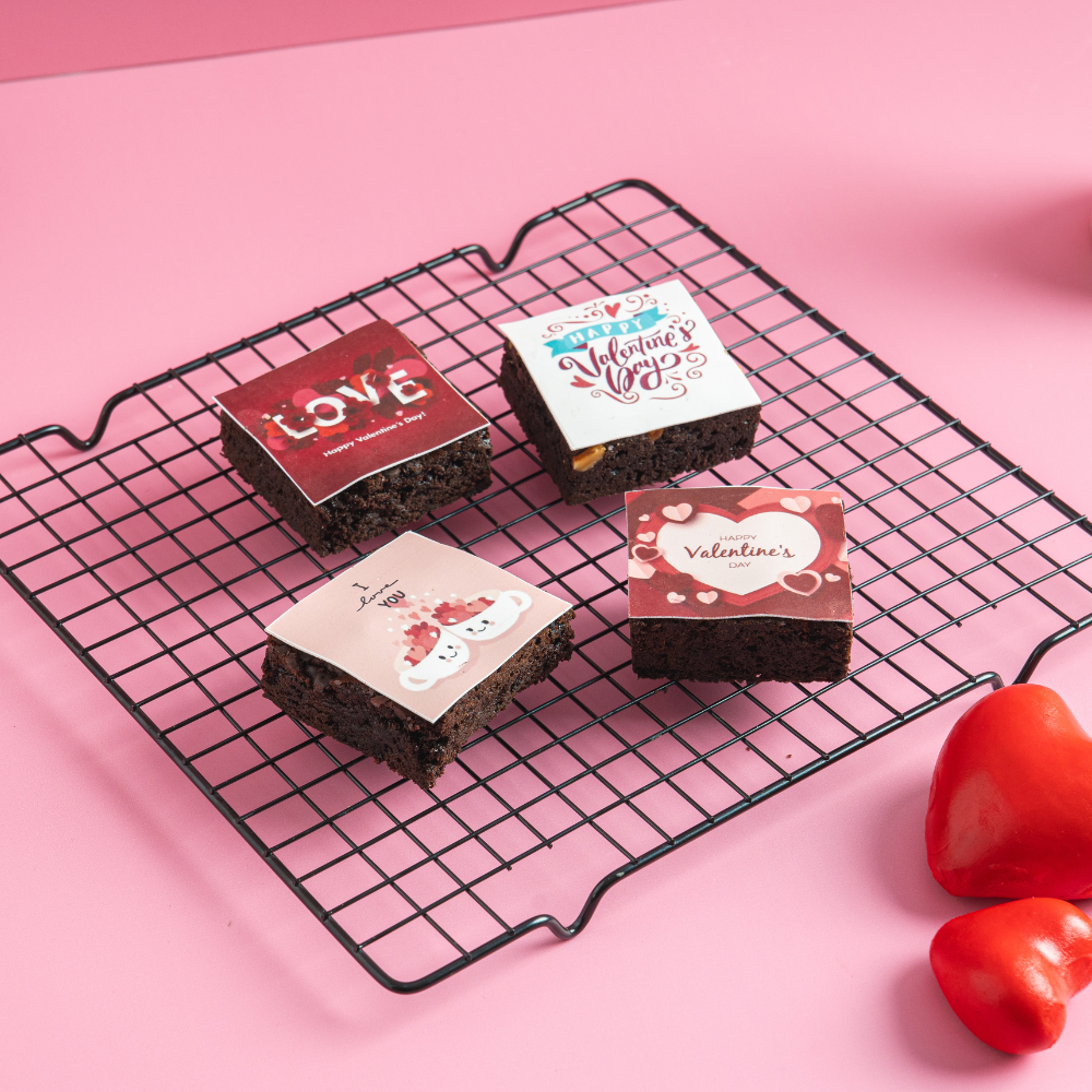 Valentine's Special Brownie - Pack of 4