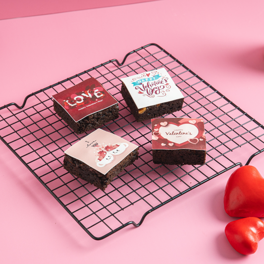 Valentine's Special Brownie - Pack of 4