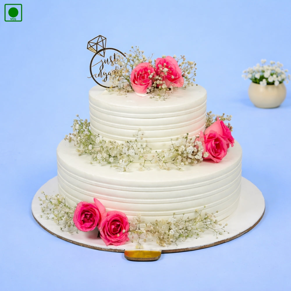 Wedding Flower Cake – Gurgaon & Delhi NCR | Cakofy