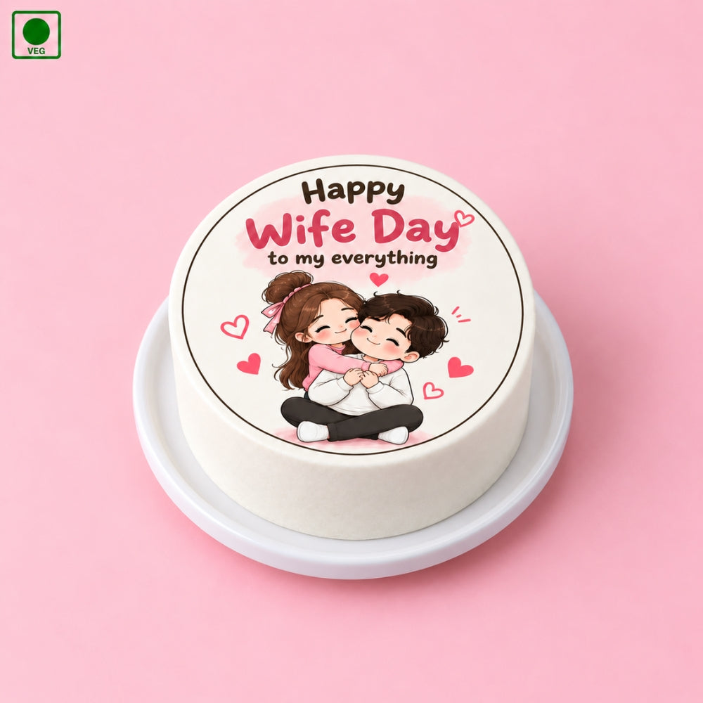 Wife Day Bento Cake – Gurgaon, Delhi & Noida