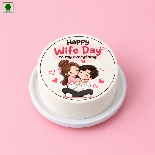 Wife Day Bento Cake – Gurgaon, Delhi & Noida