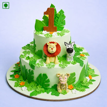 Wild Safari Animal Cake - Gurgaon, Delhi & Noida