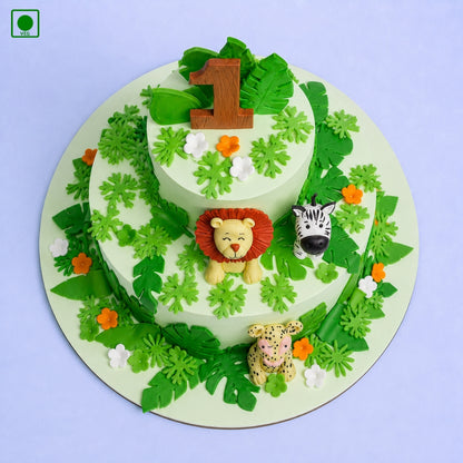 Wild Safari Animal Cake - Gurgaon, Delhi & Noida