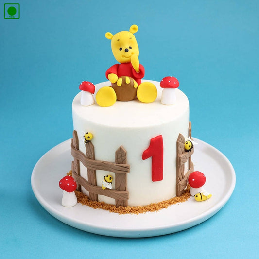 Winnie the Pooh Cake – Gurgaon & Delhi NCR | Cakofy