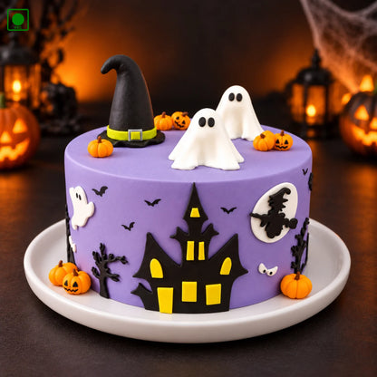 Witch Hat Halloween Cake - Gurgaon, Delhi & Noida