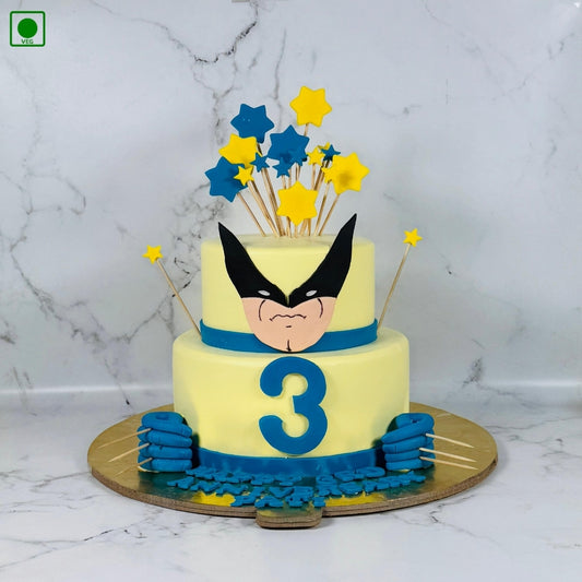 Wolverine Superhero Theme Cake - Gurgaon & Delhi NCR | Cakofy