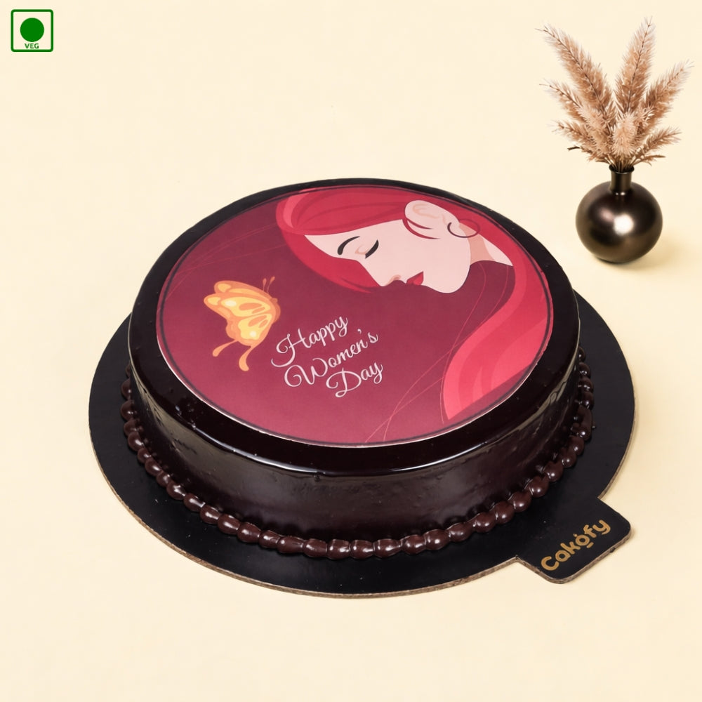 Women’s Day Butterfly Cake – Gurgaon & Delhi NCR | Cakofy