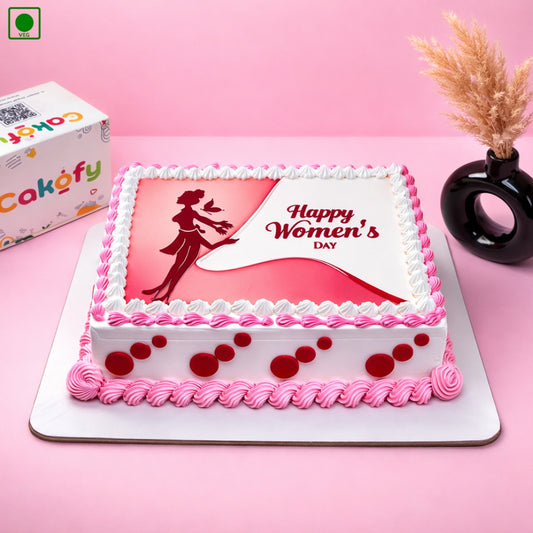 Women’s Day Designer Cake – Gurgaon & Delhi NCR | Cakofy