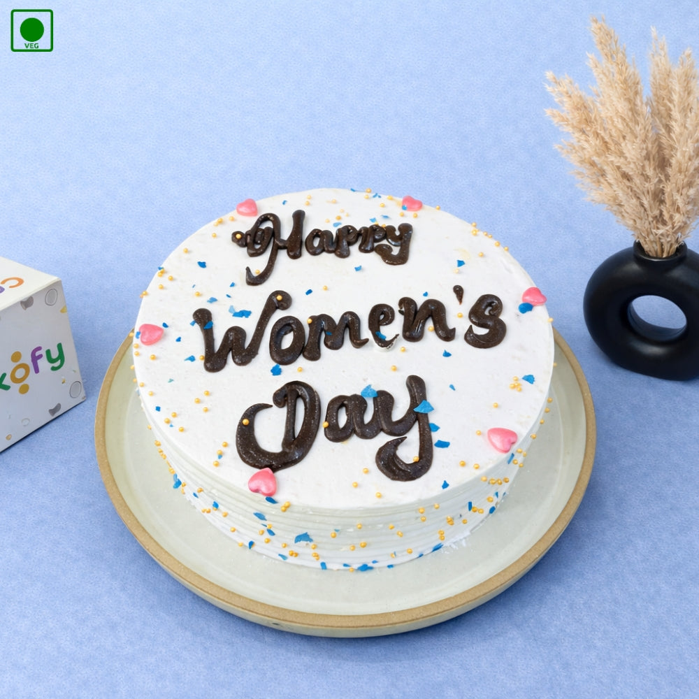 Women’s Day Cream Cake – Gurgaon & Delhi NCR | Cakofy