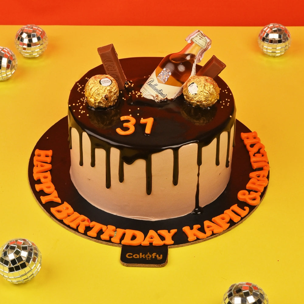 Teachers Scotch Whisky Cake